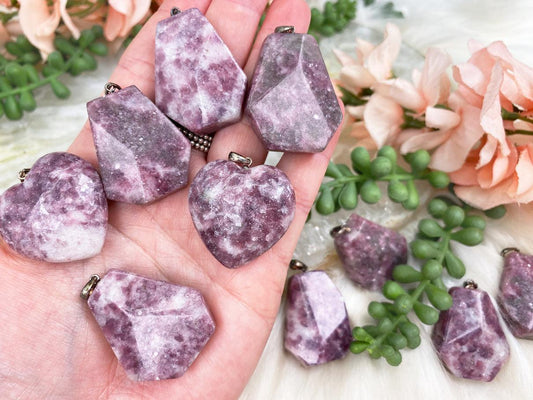    lilac-lepidolite-pendants