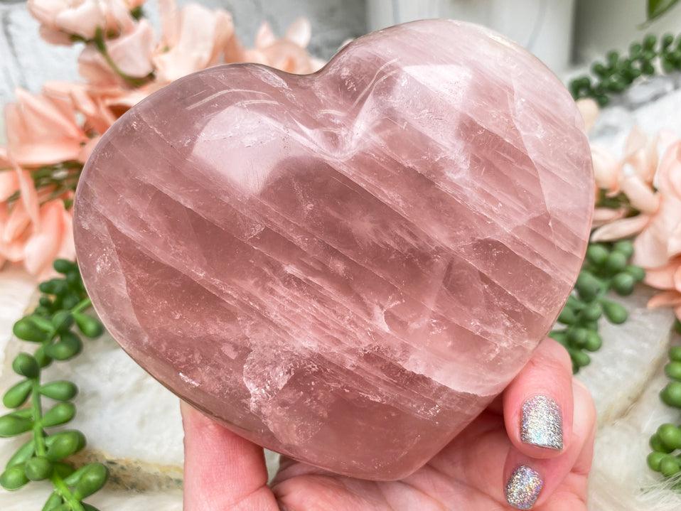 Rose Quartz Hearts