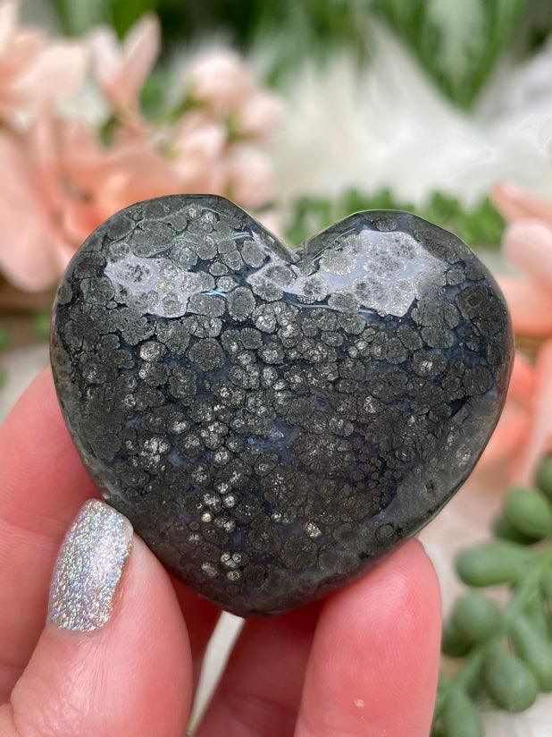 marcasite-agate-heart