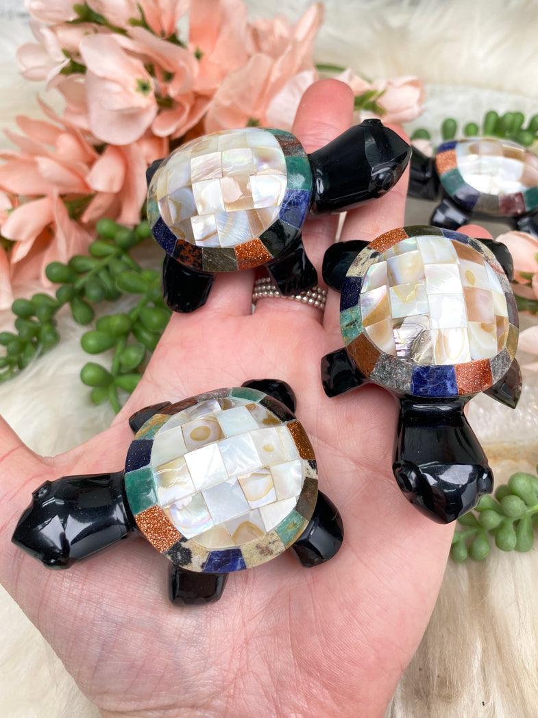 obsidian-turtle-with-mosaic-crystal-shell