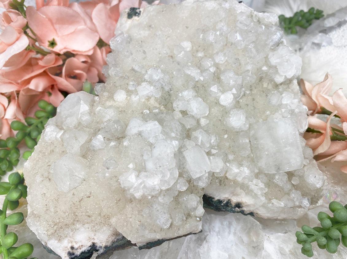     off-white-apophyllite-cluster
