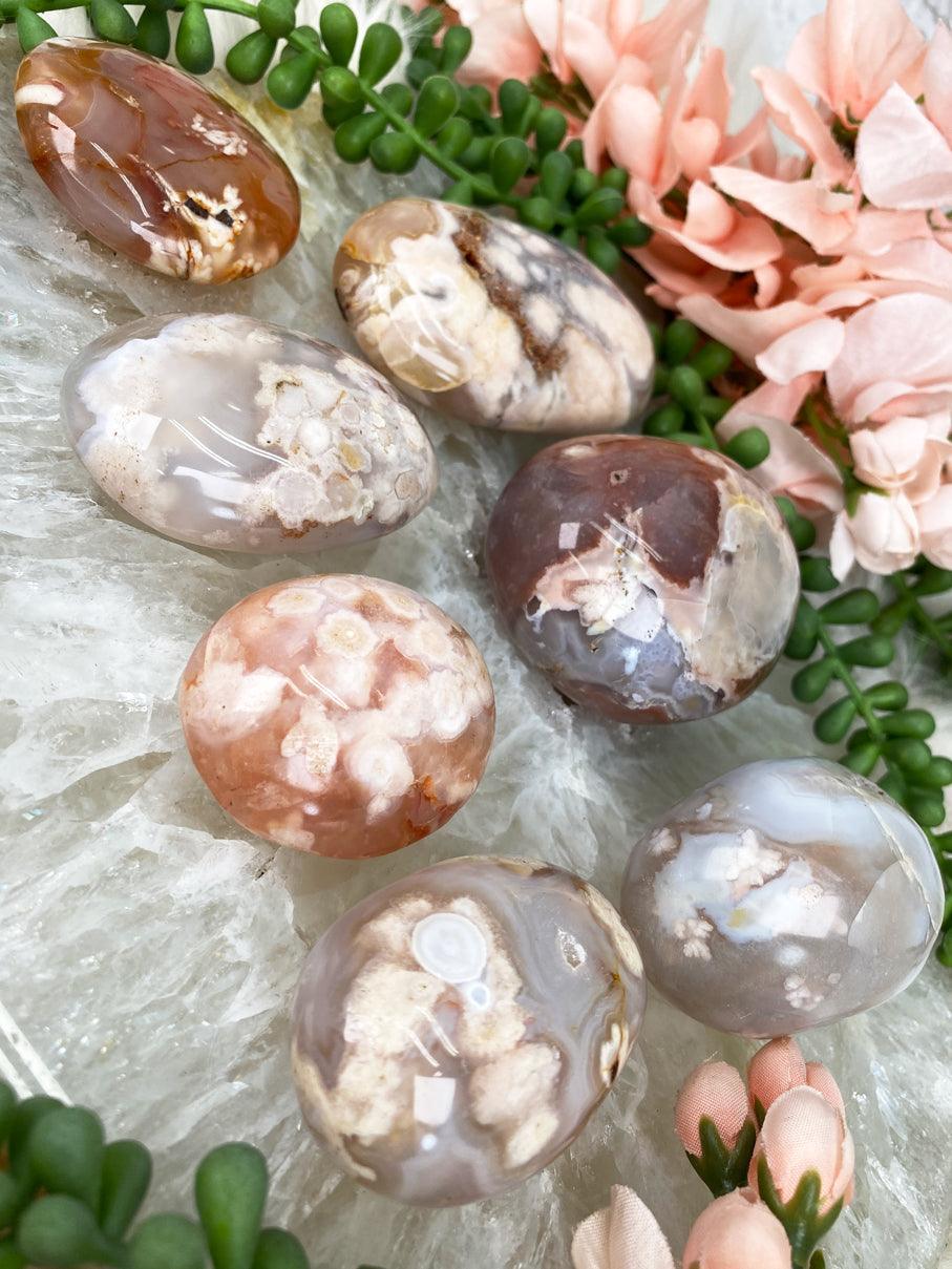 palm-stones-from-flower-agate