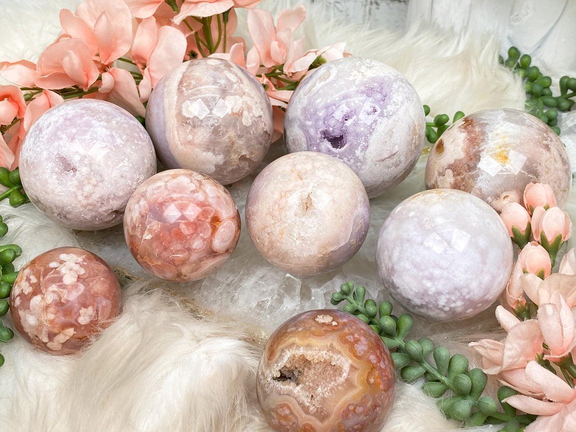 pastel-flower-agate-spheres