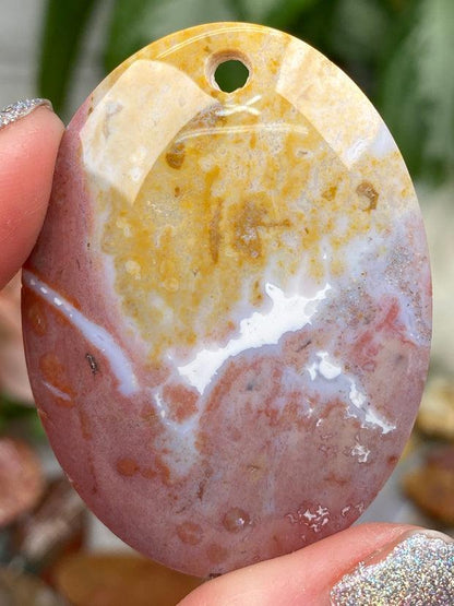 pink-yellow-ocean-jasper-pendant