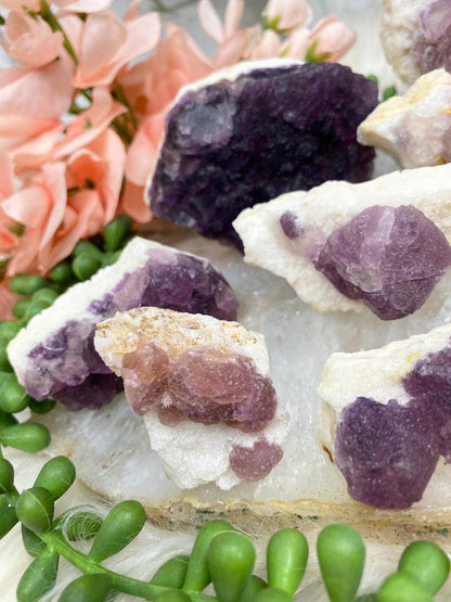 purple-pink-white-fluorite-clusters-mexico