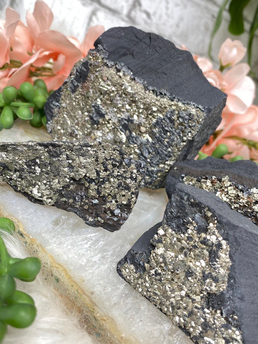 pyrite-on-black-basalt-for-sale