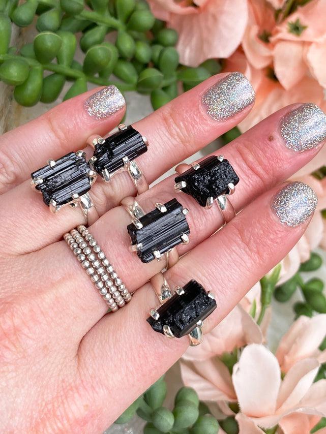 raw-black-tourmaline-rings
