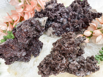 red-calcite-clusters