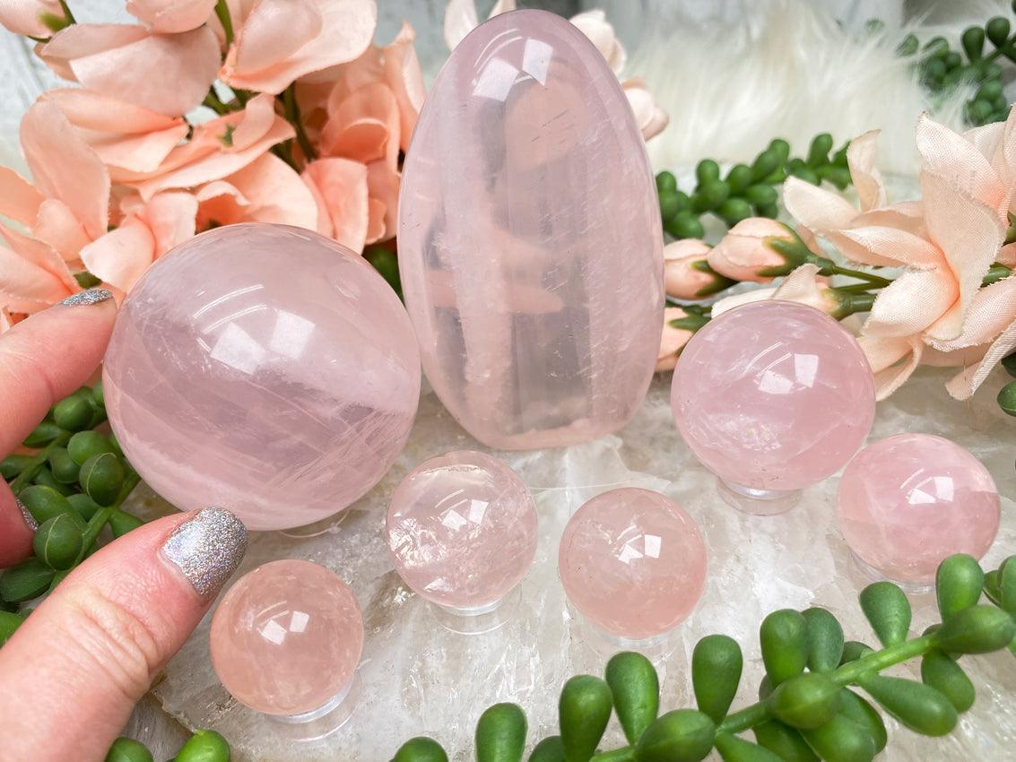 rose-quartz-spheres-freeform