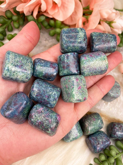 ruby-kyanite-fuchsite-tumble
