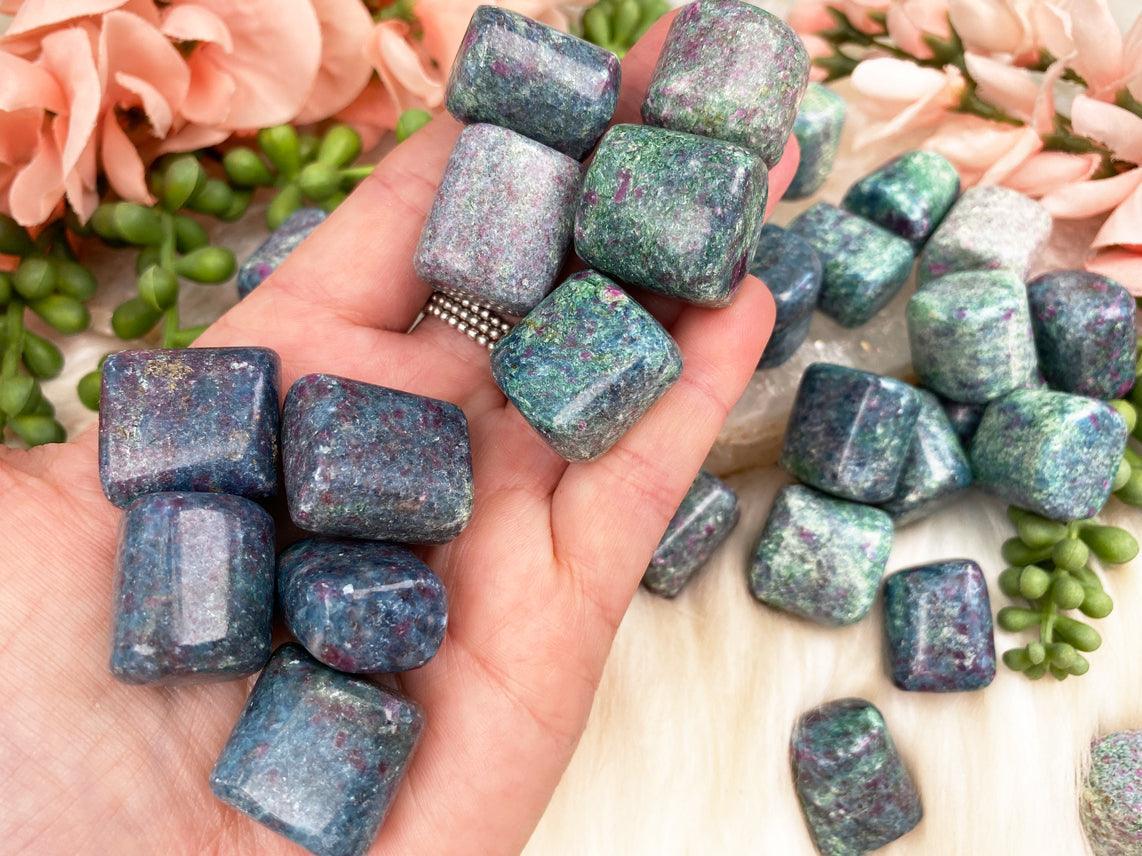     ruby-kyanite-fuchsite-tumbles