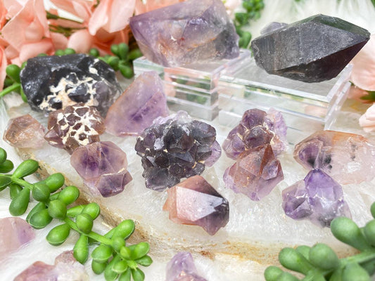 small-unique-hematite-amethyst-crystals