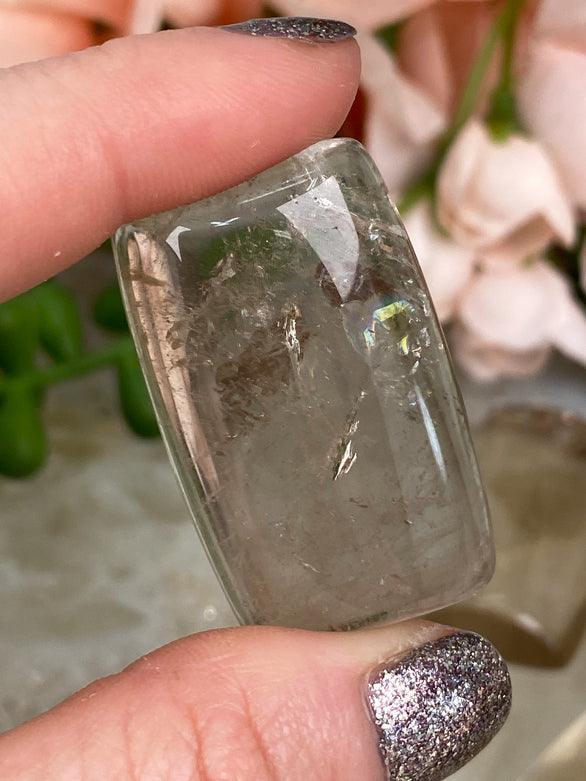 smoky-citrine-cabochon