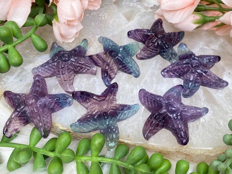 starfish-fluorite-carvings