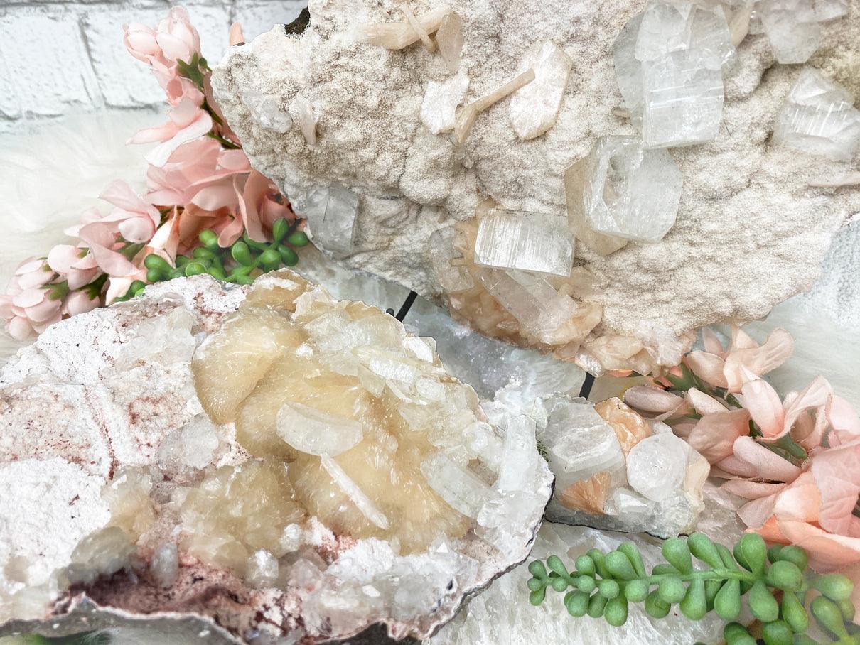 Apophyllite Stilbite Mixes