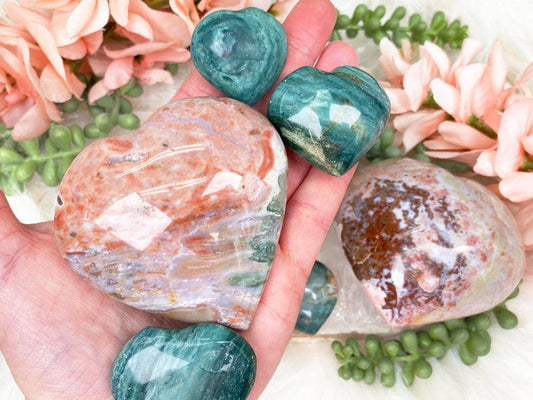    teal-pink-ocean-jasper-heart