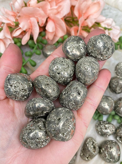 tumbled-pyrite-from-peru