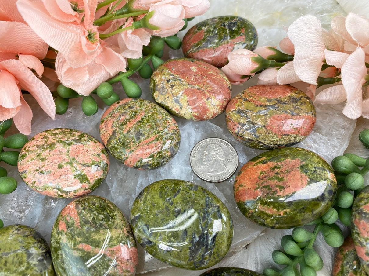 unakite-jasper-pillows