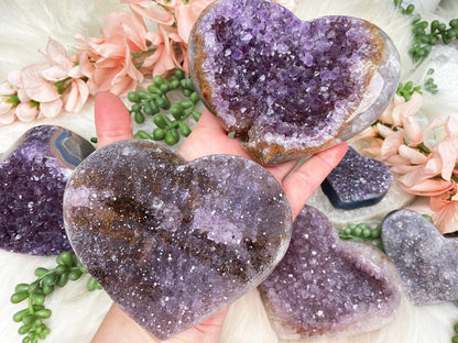    unique-amethyst-cluster-hearts