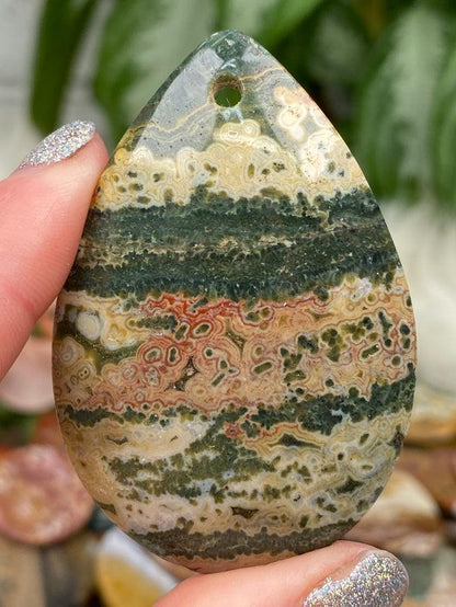 unique-green-ocean-jasper-pendant