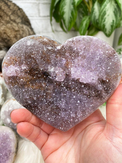 unique-hematite-amethyst-heart-cluster