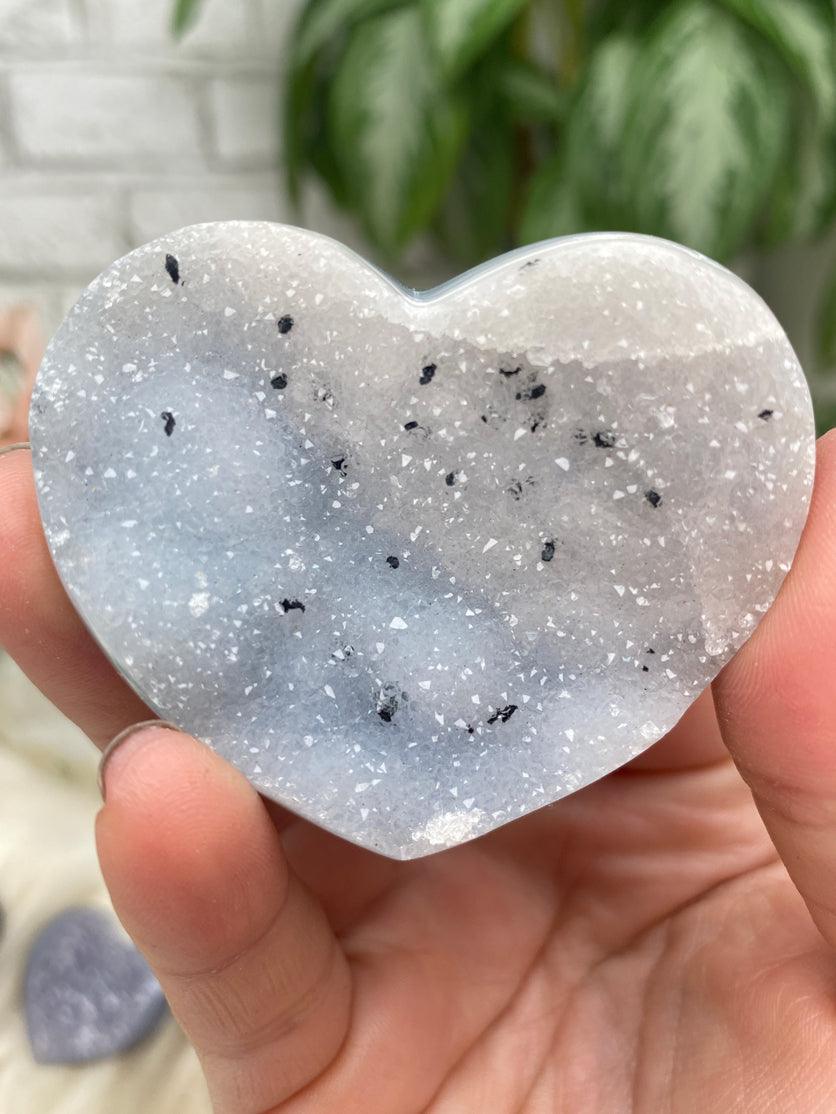 white-druzy-agate-heart