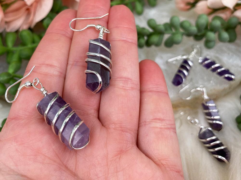 wrapped-amethyst-point-earrings